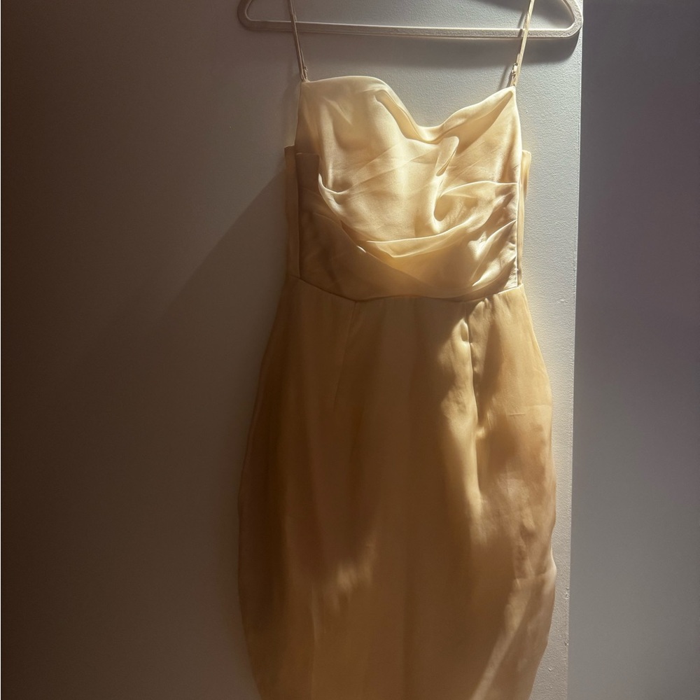 House of CB Cream Dress